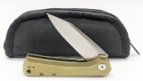 Zero Tolerance Rexford Design Gold Flipper Knife