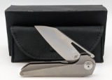 NIB Kizer Elijah Isham Theta Flipper Knife Ki4514
