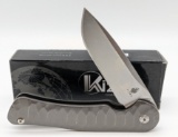 NIB Kizer Matt Cucchiara Dukes Flipper Knife