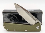 NIB Kizer G-10 Frame Lock Folding Knife Ki4403