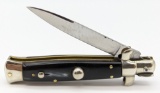 Ring Cutlery B Svoboda Italian Buffalo Switchblade