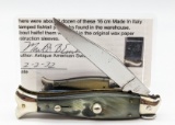B Svoboda Italian Fishtail Picklock Switchblade
