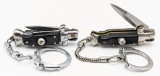 Smooth Black Mini Stiletto Switchblades