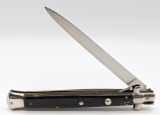 Large Inox Buffalo Horn Stiletto Switchblade