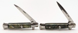 EDC Italian Milano Gold Glitter Switchblades