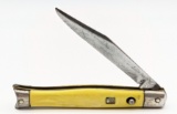 Shur-Snap Colonial Yellow Fishtail Switchblade