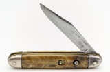 Shur-Snap Colonial Synth Tan Cigar Switchblade