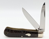 Antique Ka-Bar Jigged Bone Dogs Head Trapper Knife