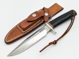 Vtg Randall Made Model 1 6in Fighter w/ Sheath