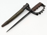 USA Model 1917 A.C. Co. Trench Knife with Scabbard