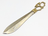Middle Eastern Commando Death Head Knuckle Knife