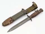 WW2 US M3 Imperial Fighting Knife w/ Scabbard