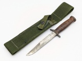 WW2 US M3 Imperial Fighting Knife w/ Sheath