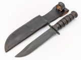 US Camillus Fighting Knife w/ Sheath