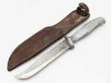 WW2 Murphy Combat Commando Fighting Knife w Sheath