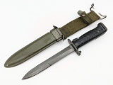 Vietnam Era US M5A1 M1 Garand Bayonet w/ Scabbard
