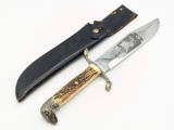 Corneta Weyersberg Solingen Stag Bowie Knife
