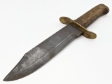 Shively 75 Chestnut St. Phila. Marked Bowie Knife