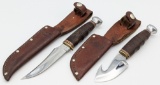 Ka-Bar Fixed Blade Hunting Knife and Gut Knife