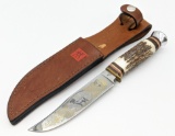 J.A. Henkles HK-504 Hunting Knife w/ Sheath