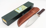 NIB 2008 Canal Street Cutlery Bowie Knife w Sheath