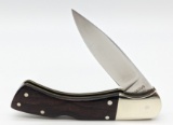 Lou Hegedus Wooden Lock-Back Folding Knife