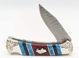 Buck Custom Lmtd Brian Yellowhorse Lockback Hunter