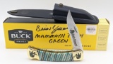 2023 Buck Custom Brian Yellowhorse Lockback Hunter