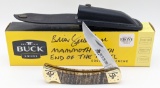 2022 Buck Custom Brian Yellowhorse Lockback Hunter