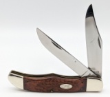 1986 Case XX Jigged Wood Large Folding Hunter 6265