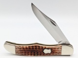 2010 Case XX Jigged Bone Large Folding Hunter 6165