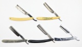 5) Various Brand Straight Razors