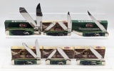 6 2010 Case XX Hunter Green Jig Bone Silver Script