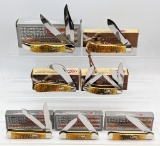 7) 2012-13 Case XX Goldenrod Bone Silver Script