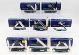 8) 2006 Case XX Limited Ocean Blue Jig Bone Knives