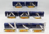 8) 2008 Case XX Limited Sunburst Jig Bone Knives