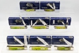 8) 2004 Case XX Limited Key Lime Green Jig Bone