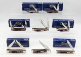 8) 2003 Case XX Limited Cabernet Jig Bone Knives