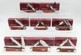 8) 1999-01 Case XX Limited Smooth Old Red Knives