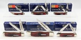 6) 2014 Case XX Limited Brick Red 30th Anni Knives