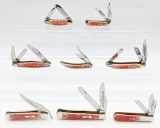 8) 2008 Case XX Limited Salmon Jig Bone Knives