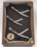 1983 Case XX Green Jig Bone Trapper Set w/ Case