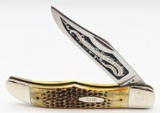 1985 Case XX 80th Anni 2nd Cut Stag Folding Hunter