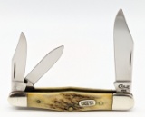 1999 Case XX Vtg Stag Handle Split Back Whittler