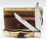 1997 Case XX Genuine Red Stag Folding Hunter R5265