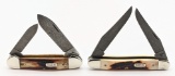 1998 Case XX Red Stag & Damascus Canoe & Muskrat