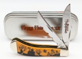 2007 Case XX Orange Halloween Small Saddlehorn