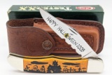 2008 Case XX Orange Halloween Folding Hunter 6165