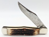 Vintage Ka-Bar Stag Copperhead Coke Bottle