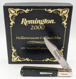 2000 Remington Pearl Bullet Barlow Knife w/ Box